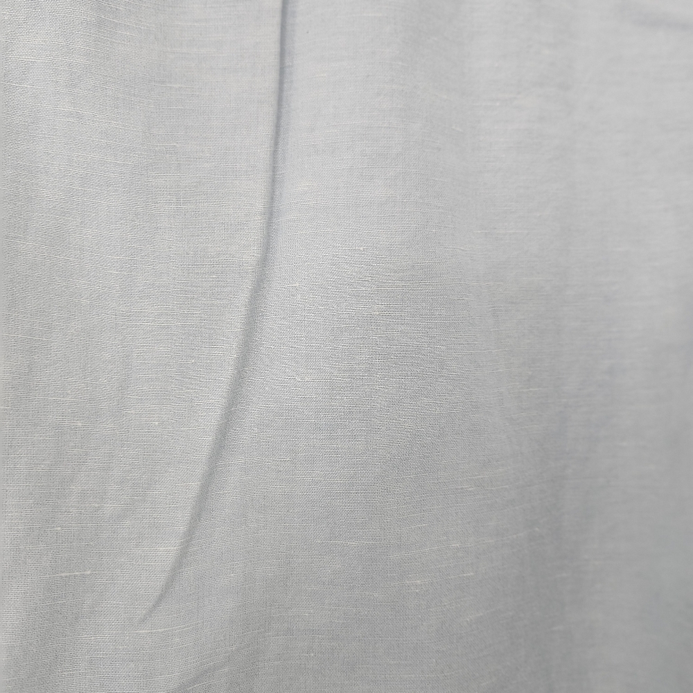 Perry Ellis Linen Blue Shirt Short Sleeve Men’s Size XL - Picture 4 of 7